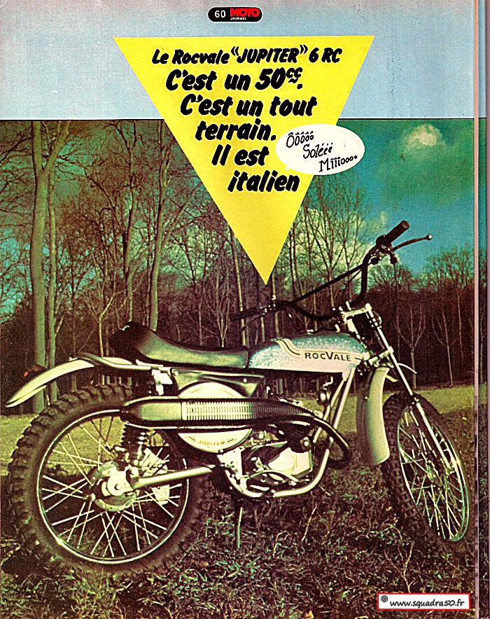 ENDURO . ROCVALE  JUPITER  6 RC. ( 1975 )