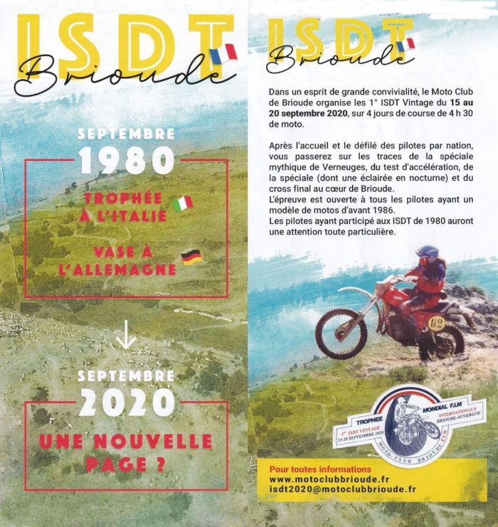 ISDT Brioude 2020